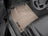 WeatherTech DigitalFit Floor Liners for 2022 2021 2020 2019 2018 2017 Honda Ridgeline [Covers Front Row, Tan] | 459711