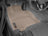 WeatherTech DigitalFit Floor Liners for Mercedes-Benz [Covers Front Row, Tan] | 459731