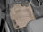 WeatherTech DigitalFit Floor Liners for 2019 2018 Volkswagen Tiguan [Covers Front Row, Tan] | 459891