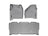 WeatherTech DigitalFit Floor Liners for Ford [Covers Front & Rear Row, Gray] | 46002-1-3