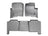 WeatherTech DigitalFit Floor Liners for F-150/Mark LT [Covers Front & Rear Row, Gray] | 46005-1-2