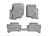 WeatherTech DigitalFit Floor Liners for Aspen/Durango [Covers Front & Rear Row, Gray] | 46008-1-2