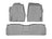 WeatherTech DigitalFit Floor Liners for 2008 2007 2006 Lexus RX400h [Covers Front & Rear Row, Gray] | 460141-460393