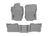 WeatherTech DigitalFit Floor Liners for Mercedes-Benz [Covers Front & Rear Row, Gray] | 460171-460162