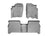 WeatherTech DigitalFit Floor Liners for 2008 2007 2006 2005 2004 Nissan Titan [Covers Front & Rear Row, Gray] | 46019-1-2