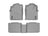 WeatherTech DigitalFit Floor Liners for 2007 2006 2005 Toyota Tacoma [Covers Front & Rear Row, Gray] | 46021-1-2