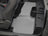 WeatherTech DigitalFit Floor Liners for 2022 2021 2020 2019 2018 2017 2016 2015 2014 2013 2012 Toyota Tacoma [Covers Rear (2nd) Row, Gray] | 460215