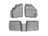 WeatherTech DigitalFit Floor Liners for Ford/Mercury [Covers Front & Rear Row, Gray] | 46031-1-2