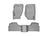 WeatherTech DigitalFit Floor Liners for 2007 2006 2005 2004 2003 2002 Jeep Liberty [Covers Front & Rear Row, Gray] | 46032-1-2