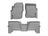 WeatherTech DigitalFit Floor Liners for Pathfinder/Xterra [Covers Front & Rear Row, Gray] | 46033-1-2