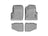 WeatherTech DigitalFit Floor Liners for 2006 2005 2004 2003 2002 2001 2000 1999 1998 1997 Jeep Wrangler [Covers Front & Rear Row, Gray] | 46042-1-2