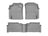 WeatherTech DigitalFit Floor Liners for 2006 2005 Toyota Tundra [Covers Front & Rear Row, Gray] | 46044-1-2
