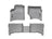 WeatherTech DigitalFit Floor Liners for Cayenne/Touareg [Covers Front & Rear Row, Gray] | 46045-1-2