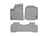 WeatherTech DigitalFit Floor Liners for 2008 2007 2006 Honda Pilot [Covers Front & Rear Row, Gray] | 460591-460222