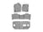 WeatherTech DigitalFit Floor Liners for Chevrolet/GMC [Covers Front & Rear Row, Gray] | 46066-1-2-8