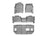 WeatherTech DigitalFit Floor Liners for 2010 2009 2008 2007 Cadillac Escalade ESV [Covers Front & Both Rear Rows, Gray] | 46066-1-6-8