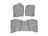WeatherTech DigitalFit Floor Liners for Chevrolet/GMC [Covers Front & Rear Row, Gray] | 46066-1-9