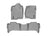 WeatherTech DigitalFit Floor Liners for Tahoe/Yukon [Covers Front & Rear Row, Gray] | 460661-462352