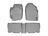 WeatherTech DigitalFit Floor Liners for 2012 2011 2010 2009 2008 2007 2006 Toyota RAV4 [Covers Front & Rear Row, Gray] | 46072-1-2