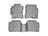 WeatherTech DigitalFit Floor Liners for 2009 2008 2007 2006 2005 2004 Toyota Prius [Covers Front & Rear Row, Gray] | 46085-1-2