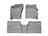 WeatherTech DigitalFit Floor Liners for Mercedes-Benz [Covers Front & Rear Row, Gray] | 46089-1-2