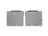 WeatherTech DigitalFit Floor Liners for 2008 2007 2006 2005 2004 Chrysler Pacifica [Covers Rear (2nd) Row, Gray] | 460942