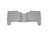 WeatherTech DigitalFit Floor Liners for 2005 Chevrolet LUV [Covers Rear (2nd) Row, Gray] | 460992