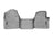 WeatherTech DigitalFit Floor Liners for F-250 Super Duty/F-350 Super Duty [Covers Front Row, Gray] | 4610281
