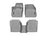 WeatherTech DigitalFit Floor Liners for 2020 2019 2018 2017 Lincoln Continental [Covers Front & Rear Row, Gray] | 461034-1-2