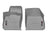 WeatherTech DigitalFit Floor Liners for 2020 2019 2018 2017 Lincoln Continental [Covers Front Row, Gray] | 4610341