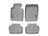WeatherTech DigitalFit Floor Liners for BMW [Covers Front & Rear Row, Gray] | 461061-461272