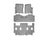 WeatherTech DigitalFit Floor Liners for Expedition/Navigator [Covers Front & Both Rear Rows, Gray] | 46107-1-2-5