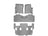 WeatherTech DigitalFit Floor Liners for Expedition/Navigator [Covers Front & Both Rear Rows, Gray] | 46107-1-2-6