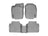 WeatherTech DigitalFit Floor Liners for Fusion/MKZ [Covers Front & Rear Row, Gray] | 46108-1-3
