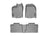 WeatherTech DigitalFit Floor Liners for 2010 2009 2008 2007 Ford Edge [Covers Front & Rear Row, Gray] | 461101-4610002