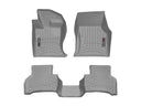 WeatherTech DigitalFit Floor Liners for 2020 2019 2018 2017 Jaguar XE [Covers Front & Rear Row, Gray] | 4611031-468642