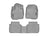 WeatherTech DigitalFit Floor Liners for 2022 2021 2020 2019 2018 2017 Honda CR-V [Covers Front & Rear Row, Gray] | 461110-1-2