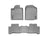 WeatherTech DigitalFit Floor Liners for 2013 2012 2011 2010 2009 2008 2007 Acura MDX [Covers Front & Rear Row, Gray] | 46114-1-2