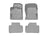 WeatherTech DigitalFit Floor Liners for Audi [Covers Front & Rear Row, Gray] | 461146-1-3