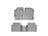 WeatherTech DigitalFit Floor Liners for 2012 2011 2010 2009 2008 2007 Nissan Altima [Covers Front & Rear Row, Gray] | 46118-1-2