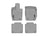 WeatherTech DigitalFit Floor Liners for 2021 2020 2019 2018 2017 Porsche Panamera [Covers Front & Rear Row, Gray] | 461180-1-3