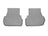 WeatherTech DigitalFit Floor Liners for Audi [Covers Rear (2nd) Row, Gray] | 4611822