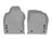 WeatherTech DigitalFit Floor Liners for A6/A6 Quattro [Covers Front Row, Gray] | 4611831