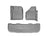WeatherTech DigitalFit Floor Liners for F-250 Super Duty/F-350 Super Duty [Covers Front & Rear Row, Gray] | 461201-460022