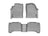 WeatherTech DigitalFit Floor Liners for 2009 2008 2007 2006 2005 2004 2003 Lexus GX470 [Covers Front & Rear Row, Gray] | 461211-460702