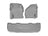 WeatherTech DigitalFit Floor Liners for Ford [Covers Front & Rear Row, Gray] | 461251-460022