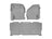 WeatherTech DigitalFit Floor Liners for Ford [Covers Front & Rear Row, Gray] | 461251-460023