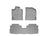 WeatherTech DigitalFit Floor Liners for 2013 2012 2011 2010 2009 2008 Toyota Highlander [Covers Front & Rear Row, Gray] | 461311-461152