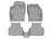 WeatherTech DigitalFit Floor Liners for 2021 2020 2019 Volkswagen Jetta [Covers Front & Rear Row, Gray] | 461317-1-2