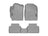 WeatherTech DigitalFit Floor Liners for Veloster/Veloster N [Covers Front & Rear Row, Gray] | 461333-1-2